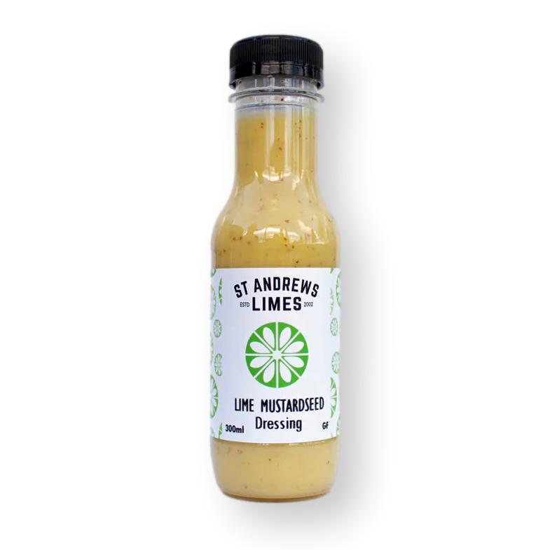 St Andrews Lime Mustard Seed Dressing Vetro Foods Online