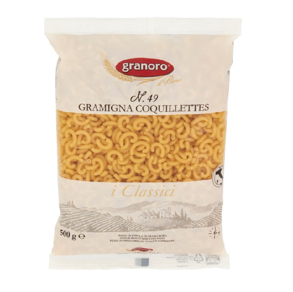Granoro Gramigna Coquillettes Pasta