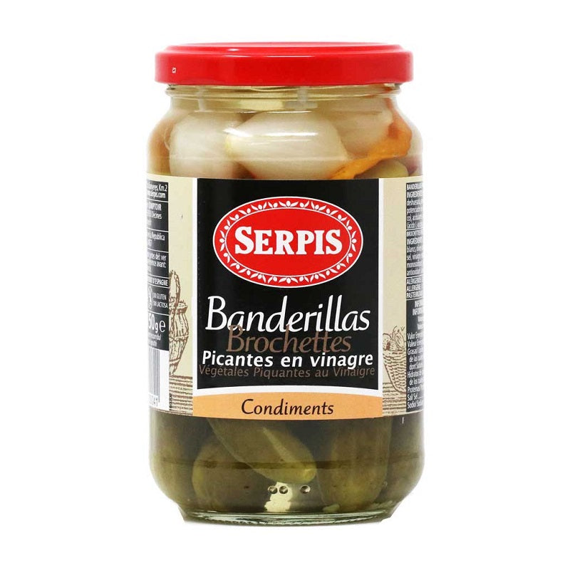 Serpis vegetable skewers banderillas